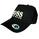 Black Adjustable Fit Cap For Boy's.webp