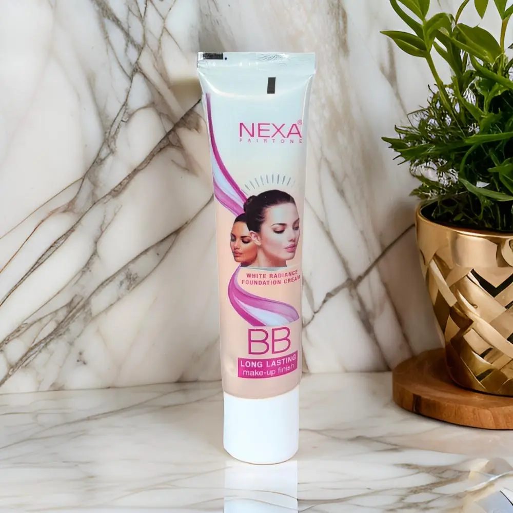 Nexa Foundation Cream Fairtone BB Long Lasting White Radiance Foundation Cream