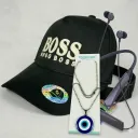 Combo Pack: CAP ,LOCKECT , NECKBAND