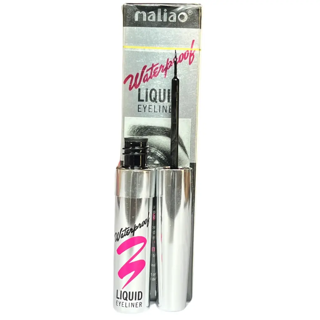Waterproof Liquid Eyeliner in Black Colour Maliao Eyeliner with Sharp Pointed Brush