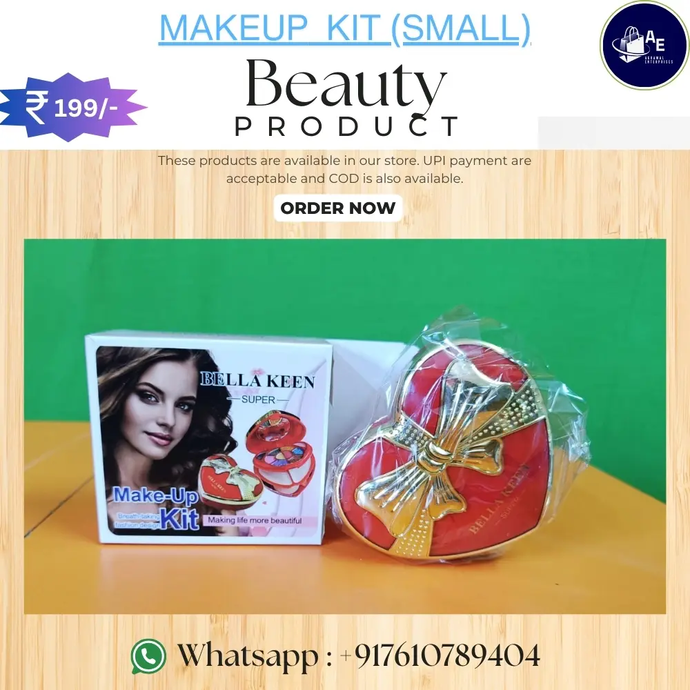 Makeup Kit, All In One Set with Powder Eyeshadow Blushers ETC