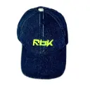 Blue Cap in Jeans Pattern Adjustable Cap