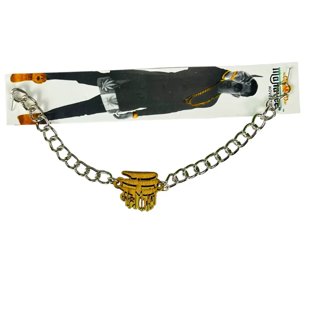 Mahakal Bracelet for Boys and Girls Both with Silverish Chain Jai Mahakal