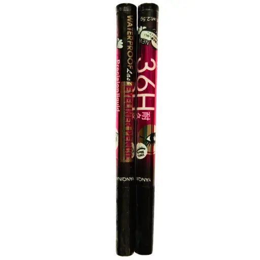 Waterproof Eyeliner Pencil Pack of 2 In Black Colour