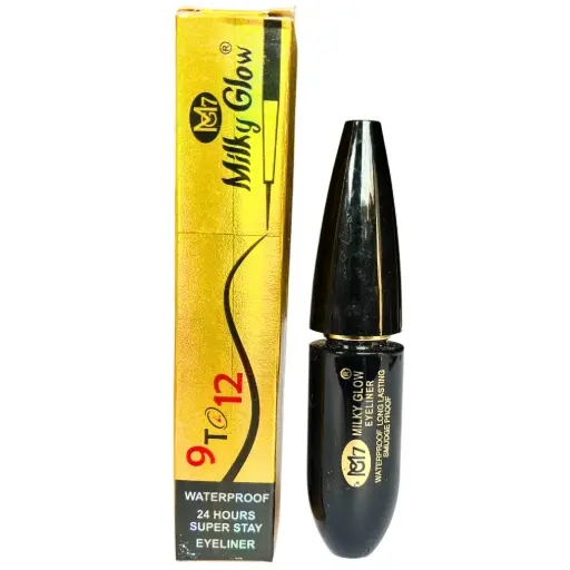 Milky Glow Eyeliner 9 to 12 Waterproof Super Stay Long Lasting Smudge Proof Eyeliner
