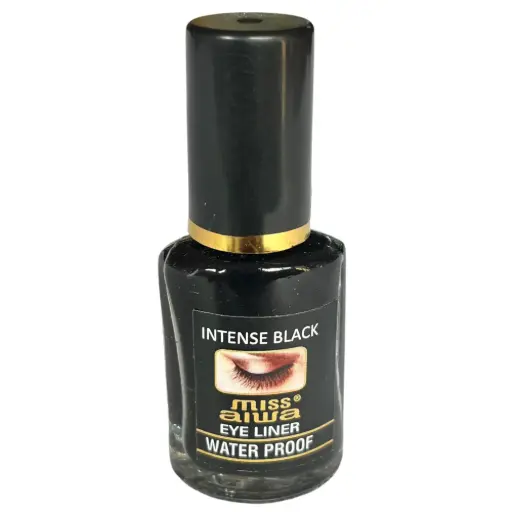 Intense Black Miss Aiwa Eyeliner Waterproof Liquid Eyeliner