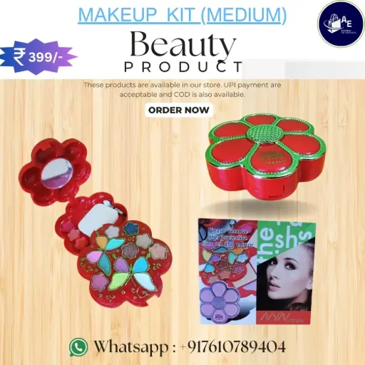 Makeup Kit With Mirror With All In One Shades For Beauties